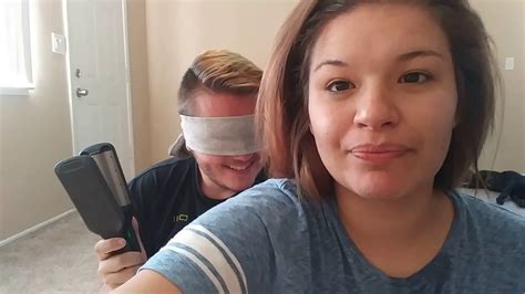Blindfolded Hair Challenge Youtube
