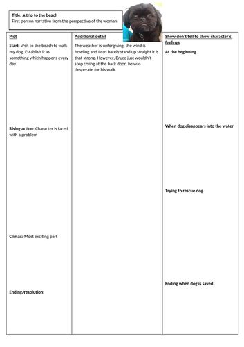 gcse narrative writing   resources   string  lessons