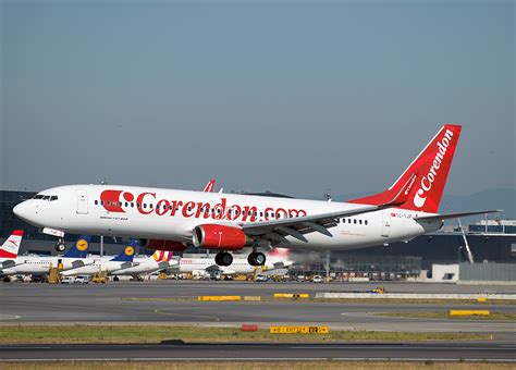 corendon airlines foto bild luftfahrt passagiermaschinen verkehr fahrzeuge bilder auf