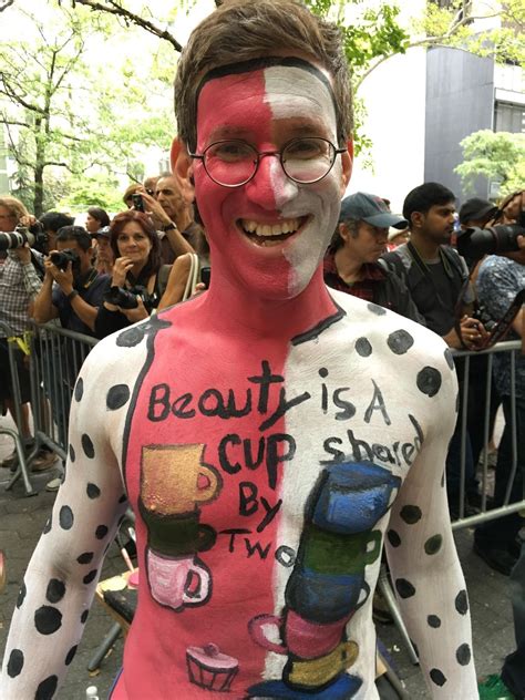 nude models  artists canvases  nyc bodypainting day komo