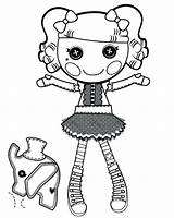 Coloring Pages Lalaloopsy Baby Getcolorings sketch template