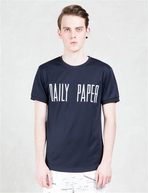 daily paper script logo  shirt hbx globally curated fashion  lifestyle  hypebeast