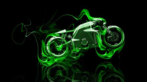 lotus   fire abstract bike  el tony
