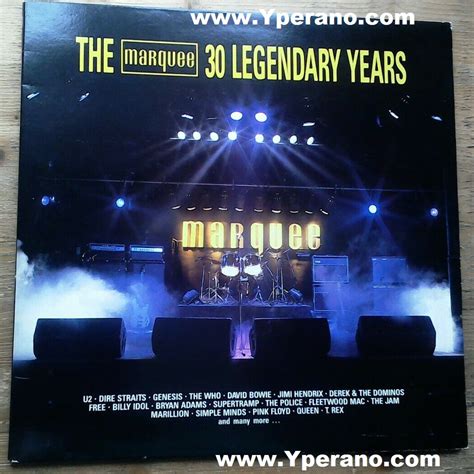 marquee  legendary years lp  double gatefold compilation  songs  minutes rock