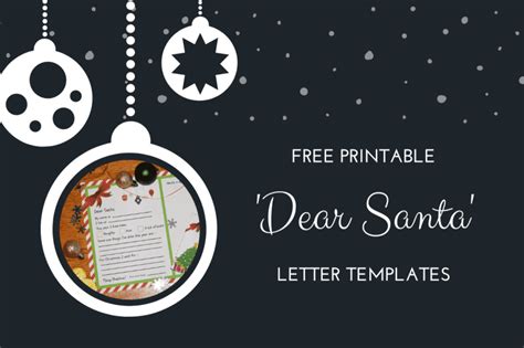 letters  santa templates  printables super busy mum