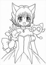 Coloring Pages Mew Tokyo Anime Popular Kids Girl sketch template