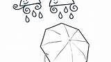 Parapluie sketch template