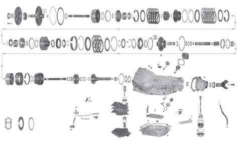 chevy  transmission parts diagram