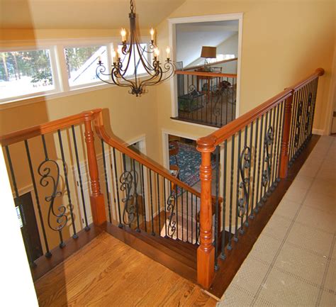 portfolio update wrought iron baluster staircase east coast stairs company