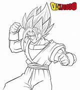 Vegito Coloring Pages Dbz Super Lineart Dragon Ball Deviantart Getdrawings Favourites Add Choose Board Template sketch template