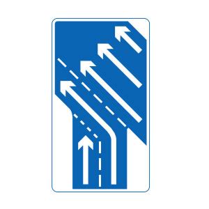 motorway slip road  merging driving test tips