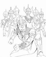 Ultraman Coloring Ginga Drawing Victory Pages Template Draw Larger Expo Apea Credit Paintingvalley Drawings sketch template