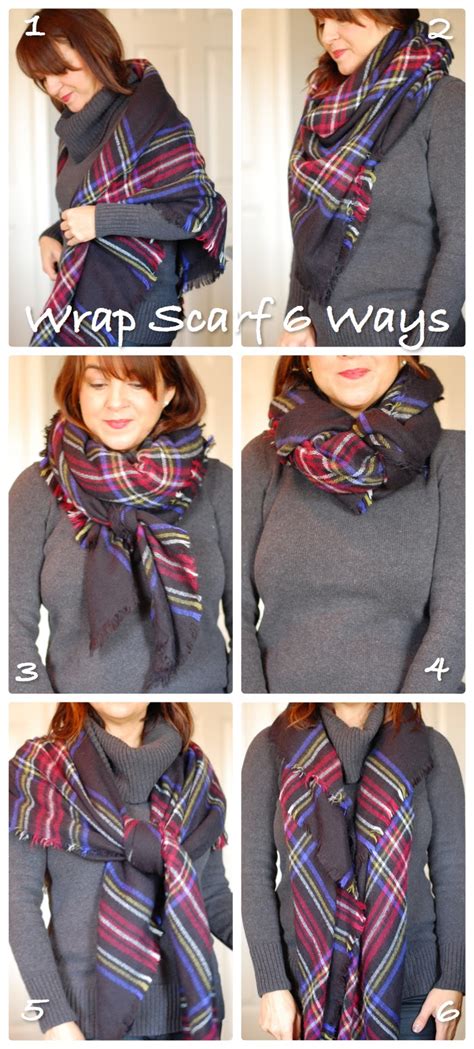 glamvolution wrap scarf  ways