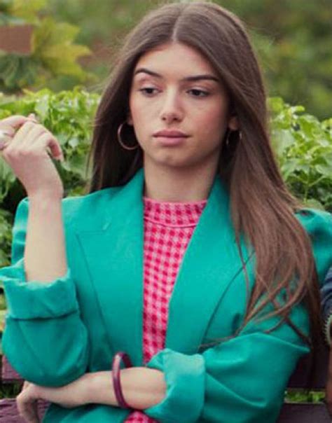 Sex Education Ruby Green Coat Mimi Keene Cotton Blazer