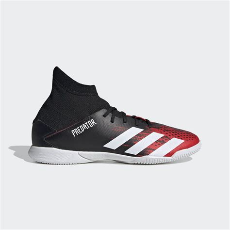 adidas predator  indoor soccer cleats junior blackred mutator pack