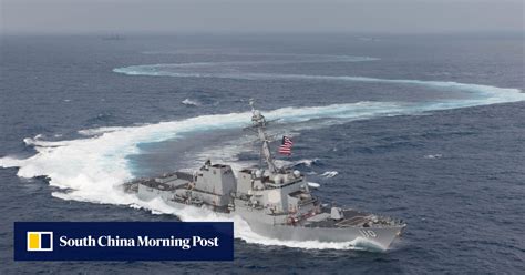 united states sends two warships through taiwan strait south china
