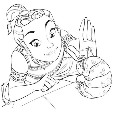 raya coloring pages  coloring pages  kids