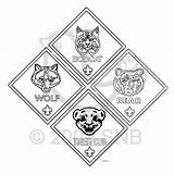 Scout Cub Coloring Pages Scouts Tiger Boy Printable Bear Cubs Imagixs Sheets Clip Gold Blue Search Getdrawings Choose Board Scouting sketch template