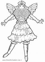 Coloring Pages Fairy Edward Scissorhands Ice Woodland Pheemcfaddell Color Fairies Mystical Comments Getcolorings Gemerkt Von Coloringhome sketch template