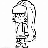 Pacifica Gravity Falls Coloring Pages Xcolorings 56k Resolution Info Type  Size Jpeg sketch template