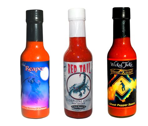 reaper hot sauce t set reaper scorpion ghost world s hottest wicked