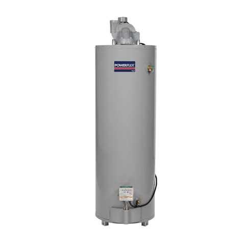 powerflex  gallon  btu power vent natural gas water heater  lowescom