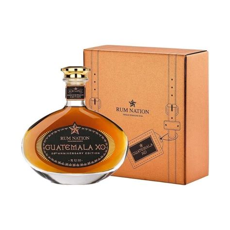 rum nation guatemala xo  anniversary edition