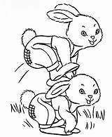 Hopping Lapin Kidsplaycolor Buddys Colorier sketch template