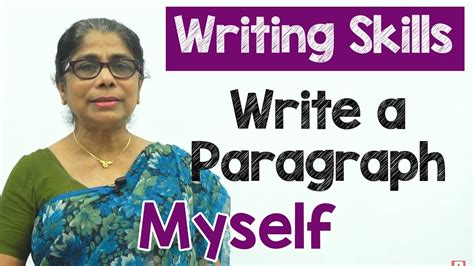 write  paragraph    english composition writing