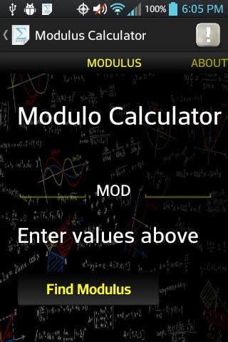 modulo calculator apk  android