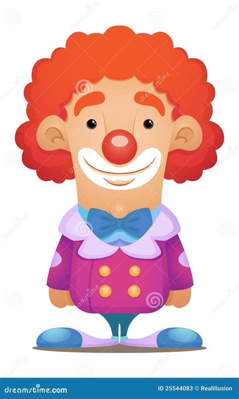 cute clown stock  image