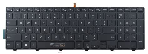 original   dell inspiron   keyboard  layout black color