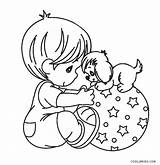 Precious Moments Coloring Pages Print Printable sketch template