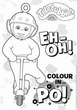 Teletubbies Sheets Colouring Coloring Birthday Activity Pages Po Kids Color Kleurplaten Party Kleurplaat Let Colour Choose 2nd Old Ak0 Cache sketch template