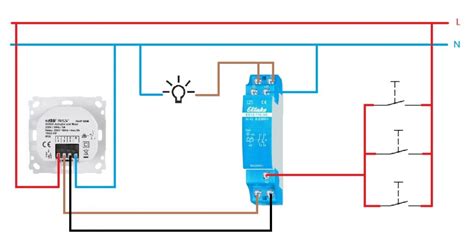 eltako stromstossschalter schaltplan wiring diagram