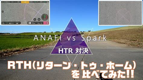 anafi  spark rth youtube