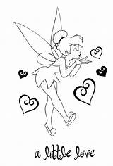 Tinkerbell Coloring Pages sketch template