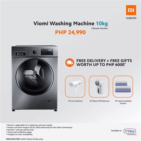 Xiaomi Launches Viomi Washing Machines In The Philippines