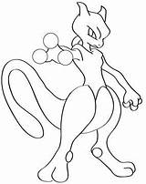 Mewtwo Coloring Pages Pokemon Mew Draw Printable Drawing Getdrawings Color Getcolorings Print sketch template