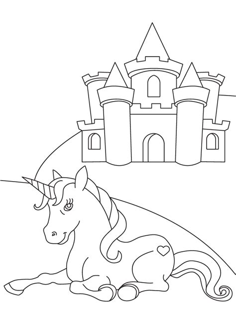 printable unicorn coloring pages parents