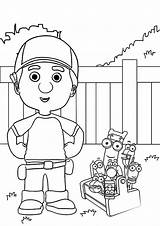 Handy Manny Taking Friends Coloring Parentune Print Child sketch template