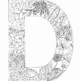 Letter Coloring Alphabet Plant Surfnetkids Pages sketch template