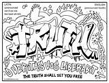 Graffiti Coloring Pages Printable Books Last sketch template