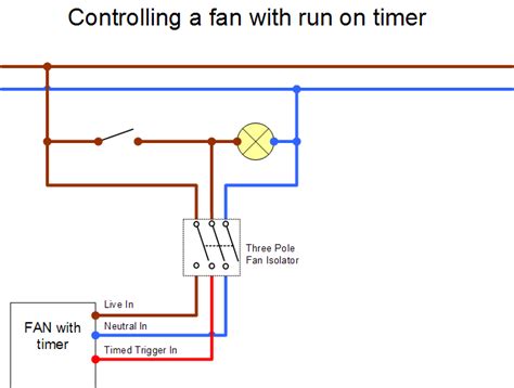 zoya circuit wiring diagram   timed extractor fan