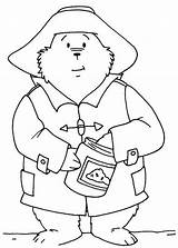 Paddington Bear Coloring Pages Honey Jar Eat Colouring Color Honing Cartoons Popular sketch template