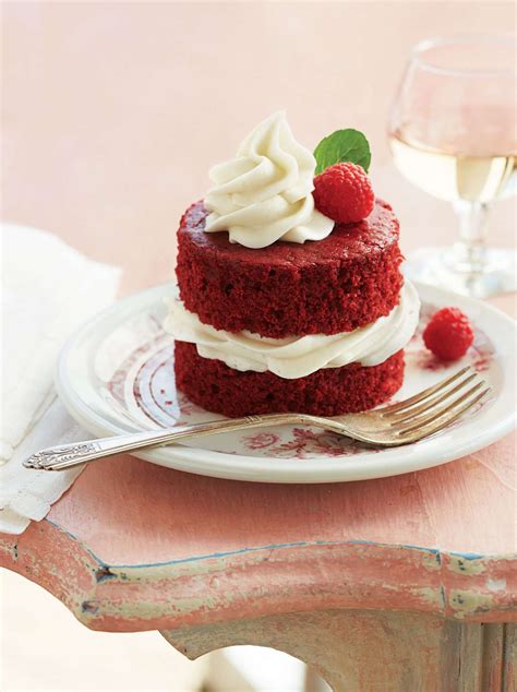 mini red velvet cakes recipe southern living