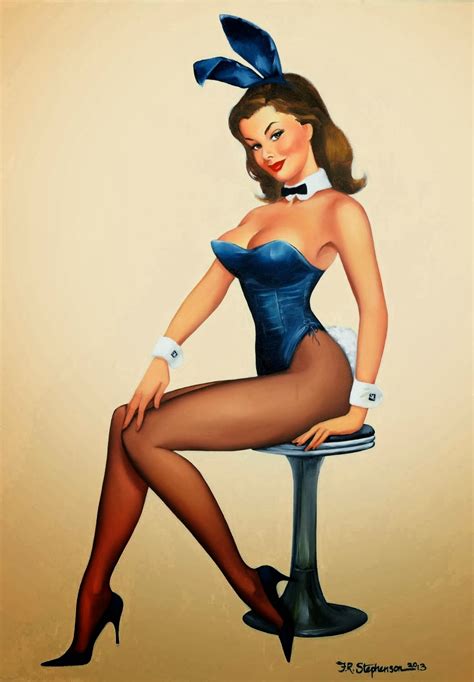 Pin Up Bunnies By Fiona Stephenson Pin Up Art And Artists