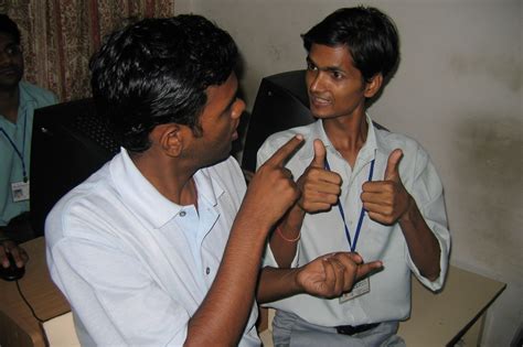vocational training   deaf students  india globalgiving