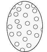 Easter Coloring Pages Egg Eggs sketch template