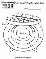 Maze Kindergartenworksheets sketch template